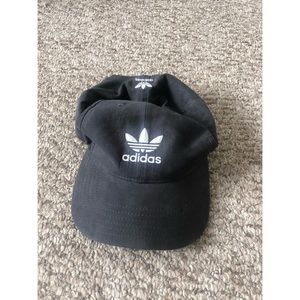 Suede Adidas cap